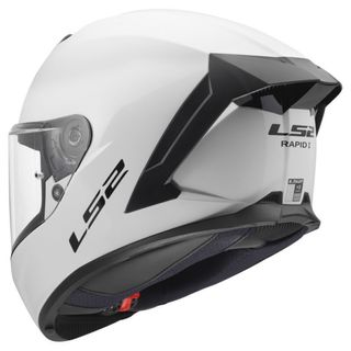 CASCO LS2 FF820 RAPID III WHITE BLANCO