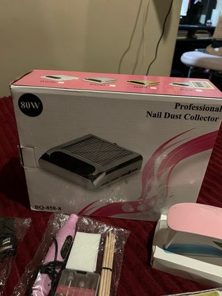 Set Unghie Professional Nail Dust Collector