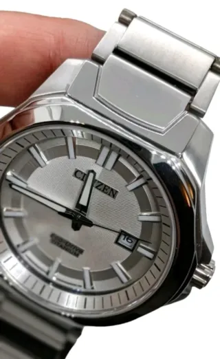 RELOJ CITIZEN ECO DRIVE MAN TITANIO ZAFIRO NUEVO