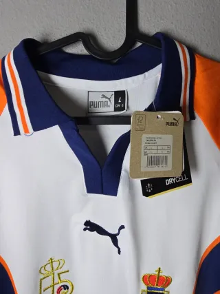 Camiseta Real Oviedo Puma 1996-2001 blanca