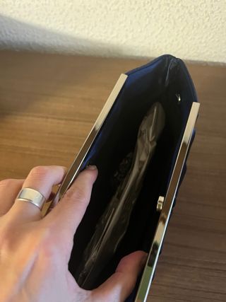 Bolso de ceremonia azul