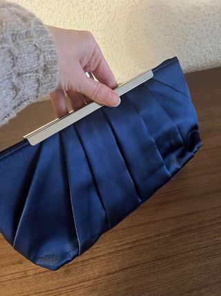 Bolso de ceremonia azul