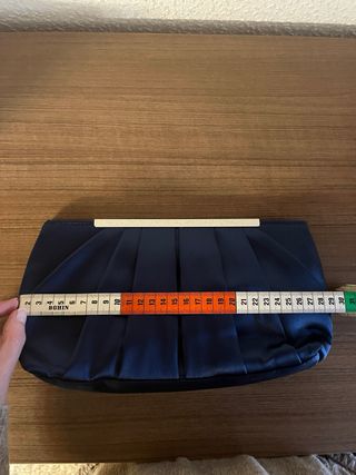 Bolso de ceremonia azul