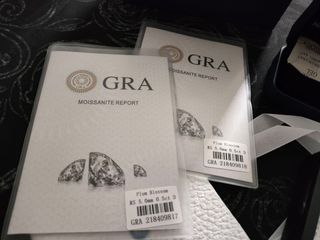 Orecchini Argento 925 Moissanite