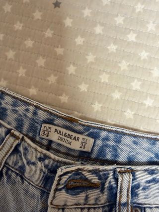 Pull&Bear Pantalones Vaqueros Rotos