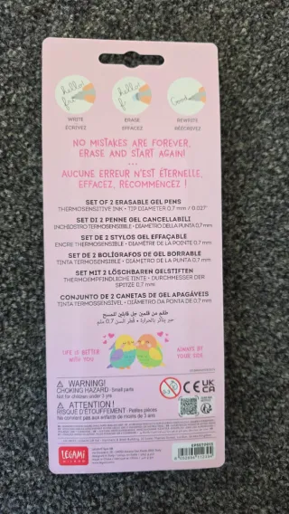 Canetas Legami Better Together Edição limitada