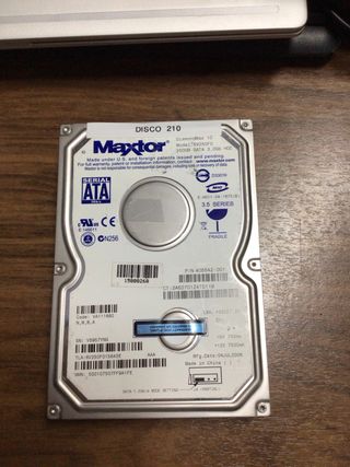Disco Duro Maxtor 250GB SATA
