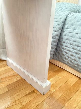 Escritorio madera blanco