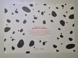 Litografia Disney La Carica dei 101