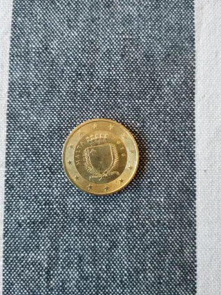 Moneda de Malta 50 centimos 2016.