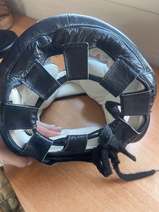 Casco protector Custom Fighter kick boxing/boxeo