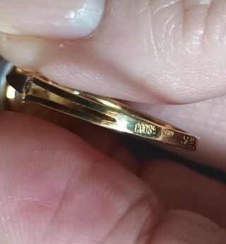 Anillo Oro y Perla Japonesa