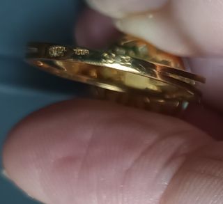 Anillo Oro y Perla Japonesa