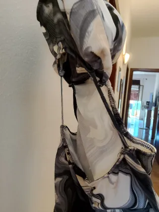 Vestito lungo estivo fantasia aperto dietro