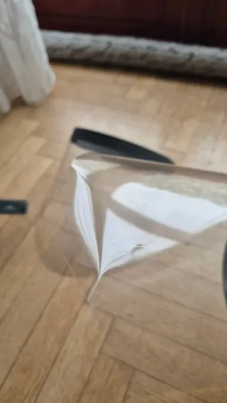 Visiera protettiva trasparente