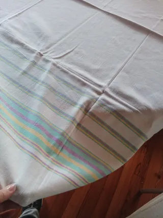 Tovaglia artigianale a righe