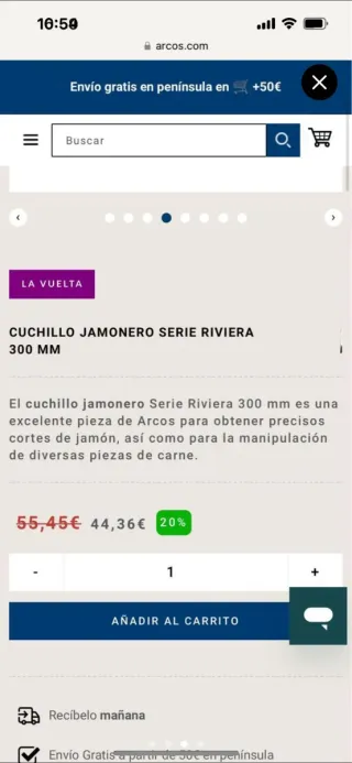 Lote Cuchillos Arcos Jamoneros y Más