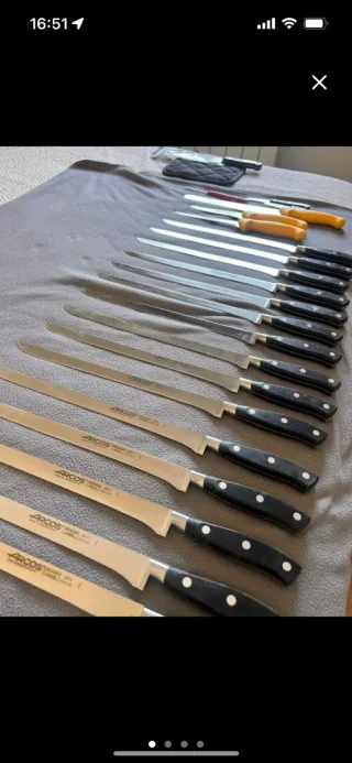 Lote Cuchillos Arcos Jamoneros y Más