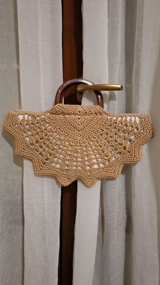 Borsa ventaglio uncinetto