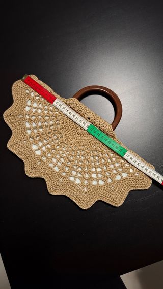 Borsa ventaglio uncinetto