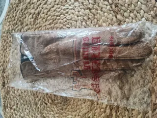 Guantes de piel serraje
