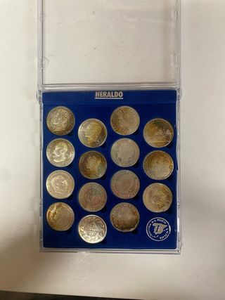 Colección 15 Pesetas de Plata
