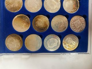 Colección 15 Pesetas de Plata