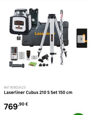 Kit Nivel Láser Profesional Laserliner