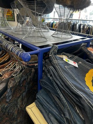 Perchero hecho a medida de hierro.100€