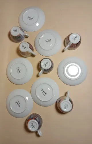 VINCENT VAN GOGH Collection Set 6 TAZZINE PIATTINO