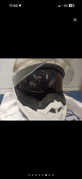 Casco Airoh Commander Blanco