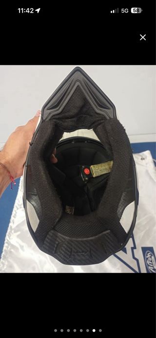 Casco Airoh Commander Blanco