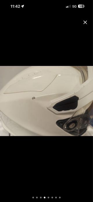 Casco Airoh Commander Blanco
