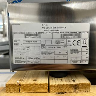 Enfriadora sobre mostrador nueva