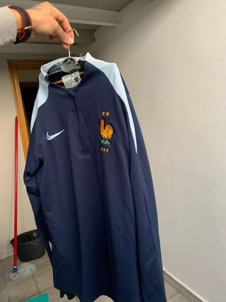 Chaqueta Nike Francia Media Cremallera Azul