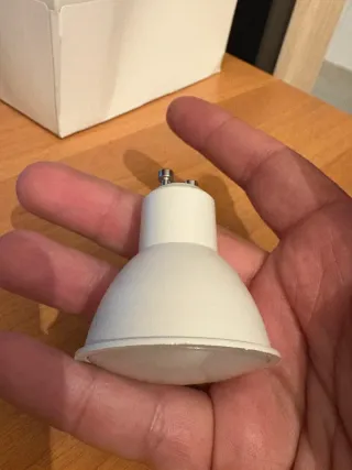 Lampadina GU10 LED – 5W luce fredda (6000K) 120°