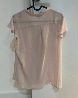 Camisa H&M manga corta verano rosa