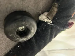 Felis - Pouf rotondo sfoderabile fantasia floreale