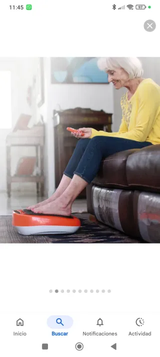 Masajeador Pies Vibrolengs