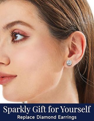 Orecchini Argento 925 Moissanite