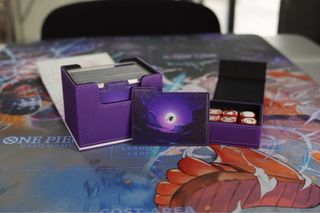 Deck Box Luffy G5 Morado
