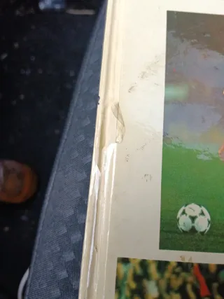 Libro copa del mundo de fútbol España 1982