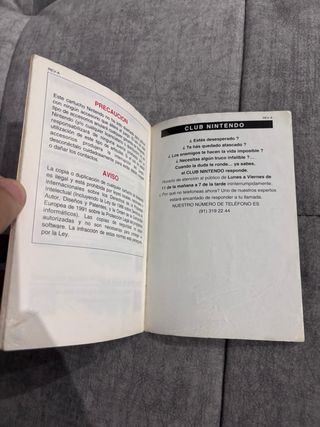 Manuales Super Nintendo (Yoshi's Island, Street Fi