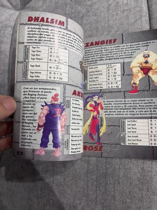 Manuales Super Nintendo (Yoshi's Island, Street Fi