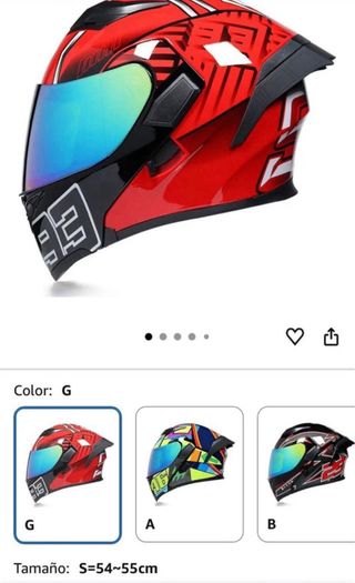 Casco Moto Jieka!