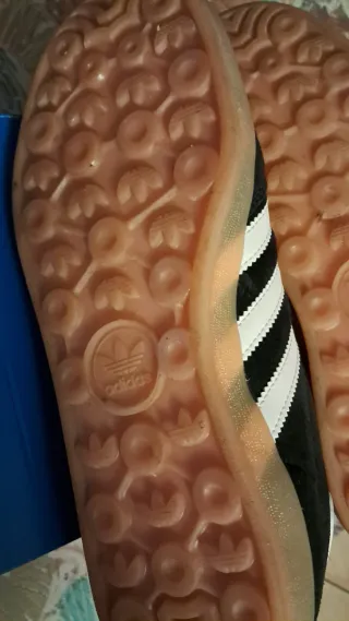 Adidas Indoor Sneakers Nero Bianco