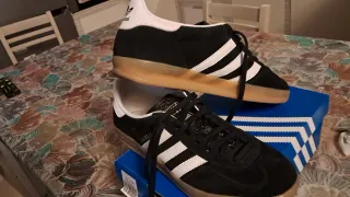 Adidas Indoor Sneakers Nero Bianco