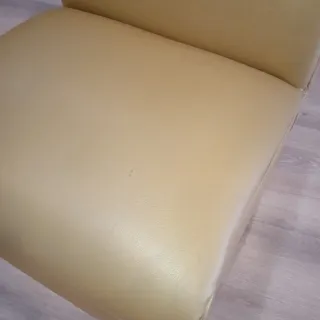 Pack 2 Butacas Piel Sintética Beige