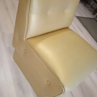 Pack 2 Butacas Piel Sintética Beige