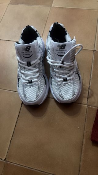 New Balance Scarpe Running Argento Bianco